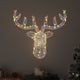 Vidaxx tête de cerf avec 140 LED colorées 68 x 36,5 x 62,5 cm acrylique