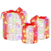 Vidaxx décoration pour coffret cadeau 3 pcs coloré 20 x 20 x 21 cm