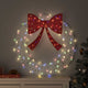 Couronne Vidaxx avec 60 LED multicolores 76 x 76 x 8,5 cm acrylique