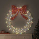 Couronne Vidaxx avec 150 LED multicolores 120 cm acrylique