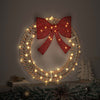 Couronne Vidaxx avec 60 LED blanc chaud 76 x 76 x 8 cm animal