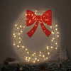 Couronne Vidaxx avec 60 LED blanc chaud 76 x 76 x 8 cm animal