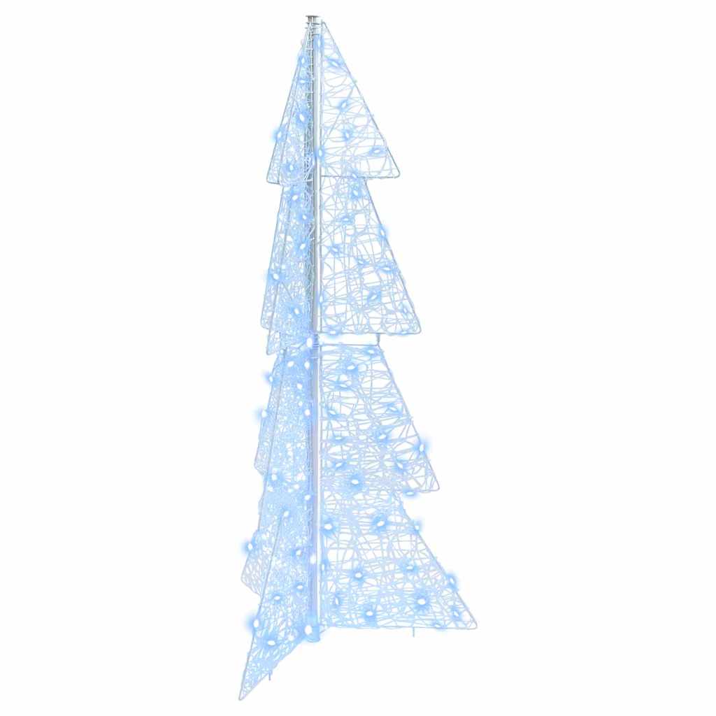 Vidaxx Sapin de Noël avec 100 LED blanc froid 120 cm acrylique