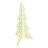 VidaXL Sapin de Noël avec 240 LED blanc chaud 180 cm