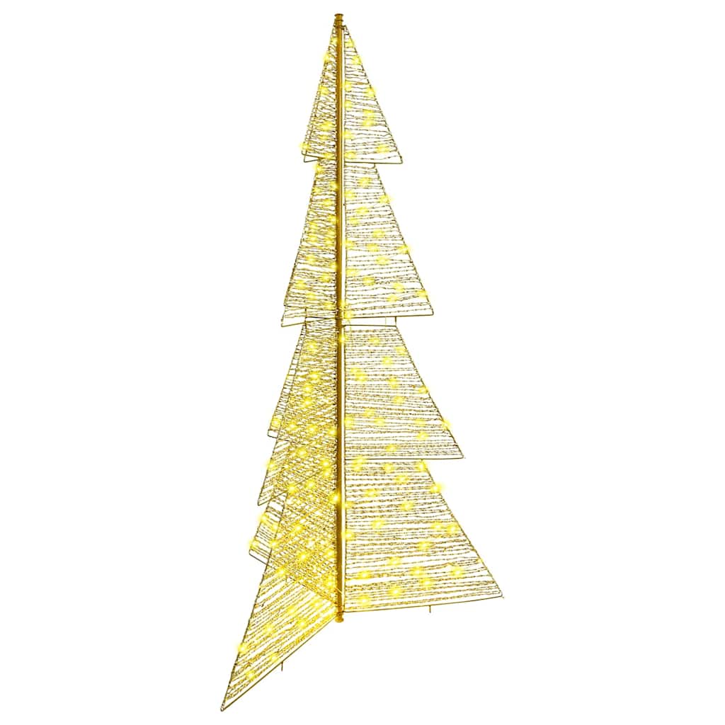 VidaXL Sapin de Noël avec 240 LED blanc chaud 180 cm