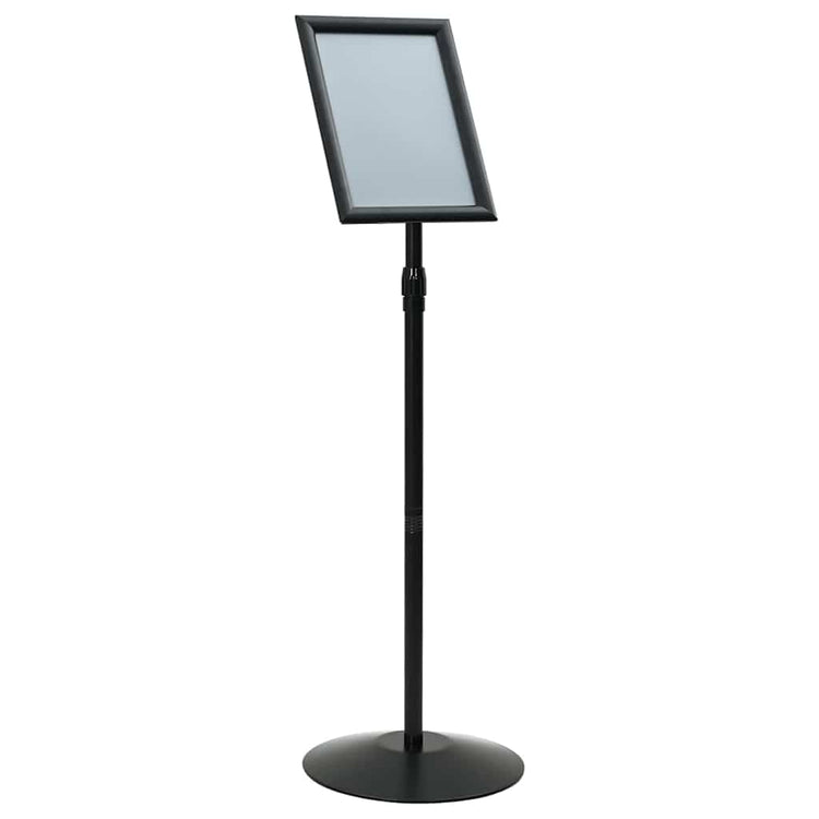 Vidaxl socle porte-affiche argent A3 PVC et acier
