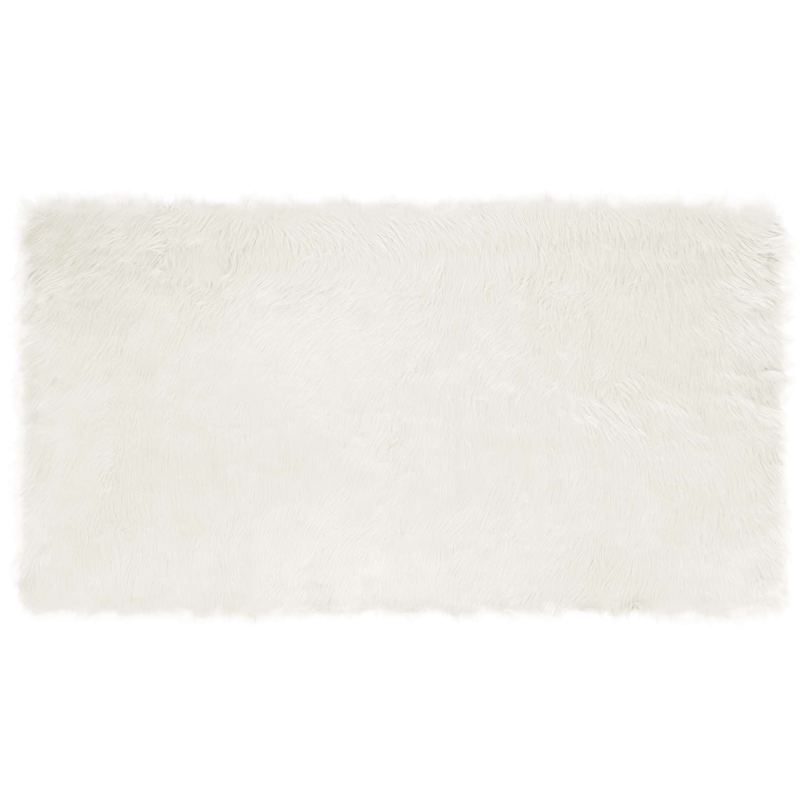 Vidaxx tapis en fausse peau de mouton tafalla blanc 60 x 110 cm polyester