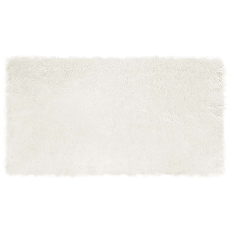 Vidaxx tapis en fausse peau de mouton tafalla blanc 60 x 110 cm polyester