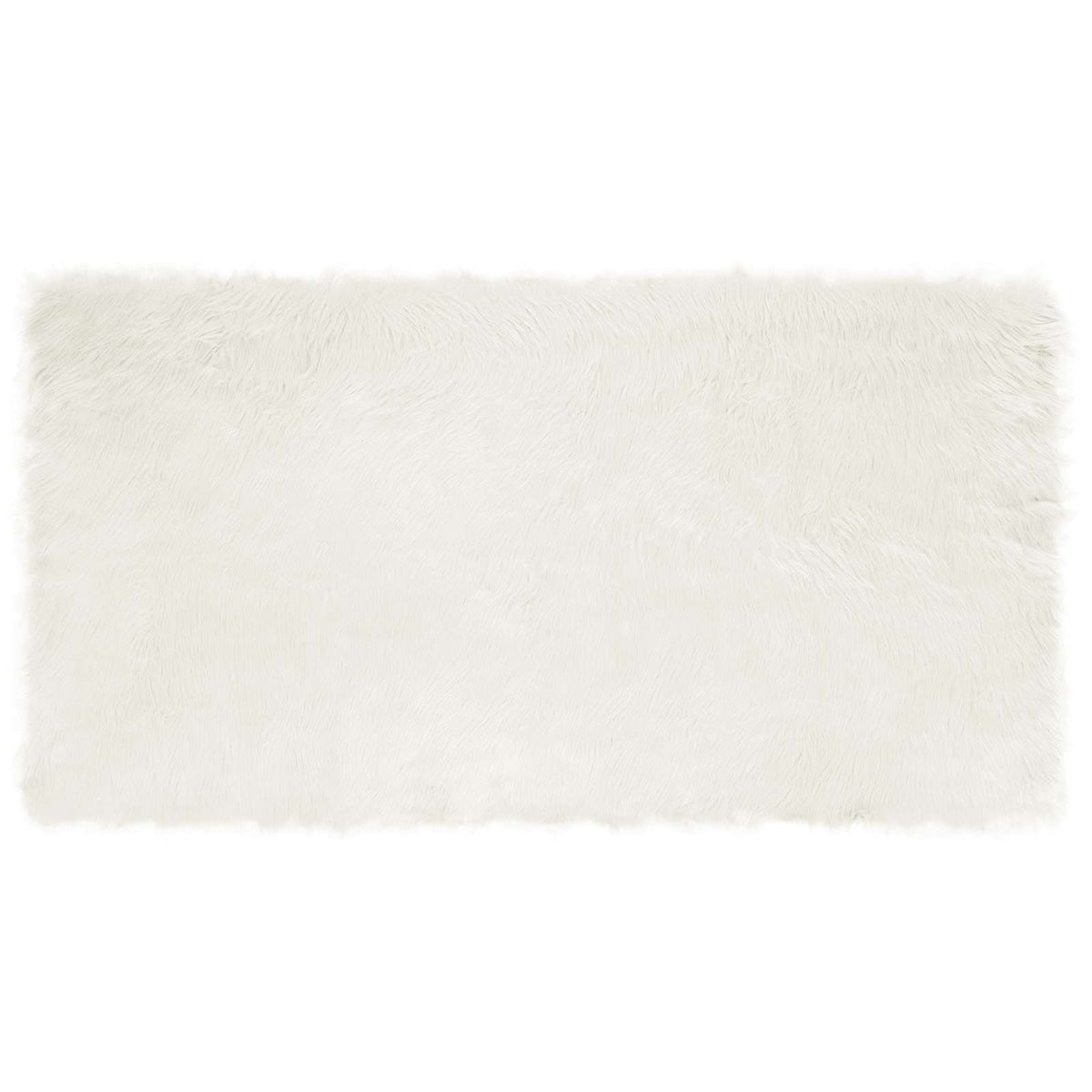 Vidaxx tapis en fausse peau de mouton tafalla blanc 80 x 150 cm polyester