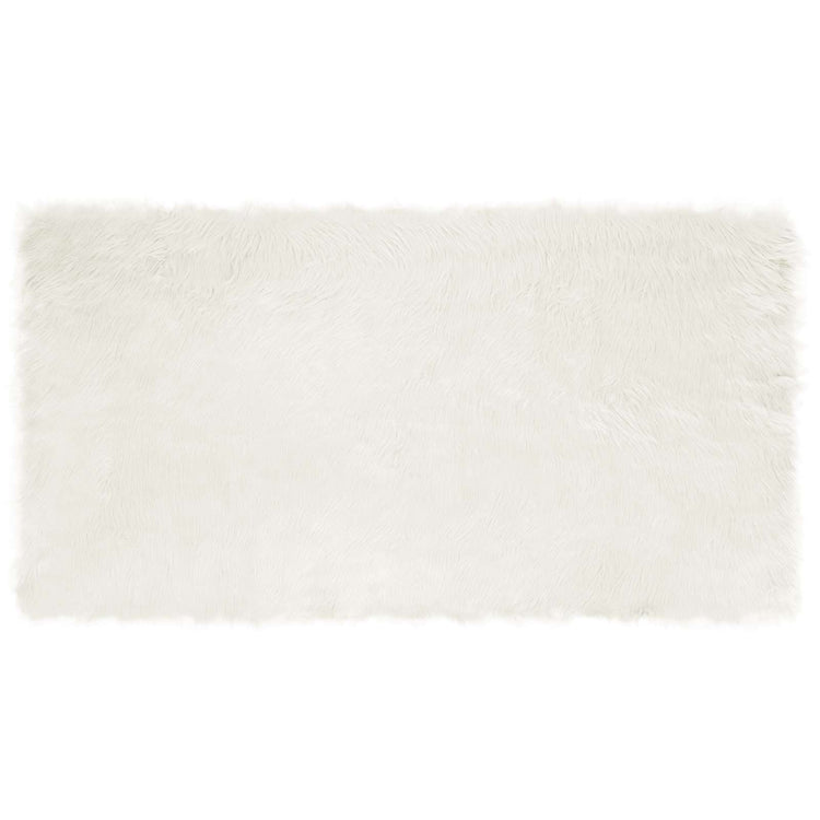 Vidaxx tapis en fausse peau de mouton tafalla blanc 80 x 150 cm polyester