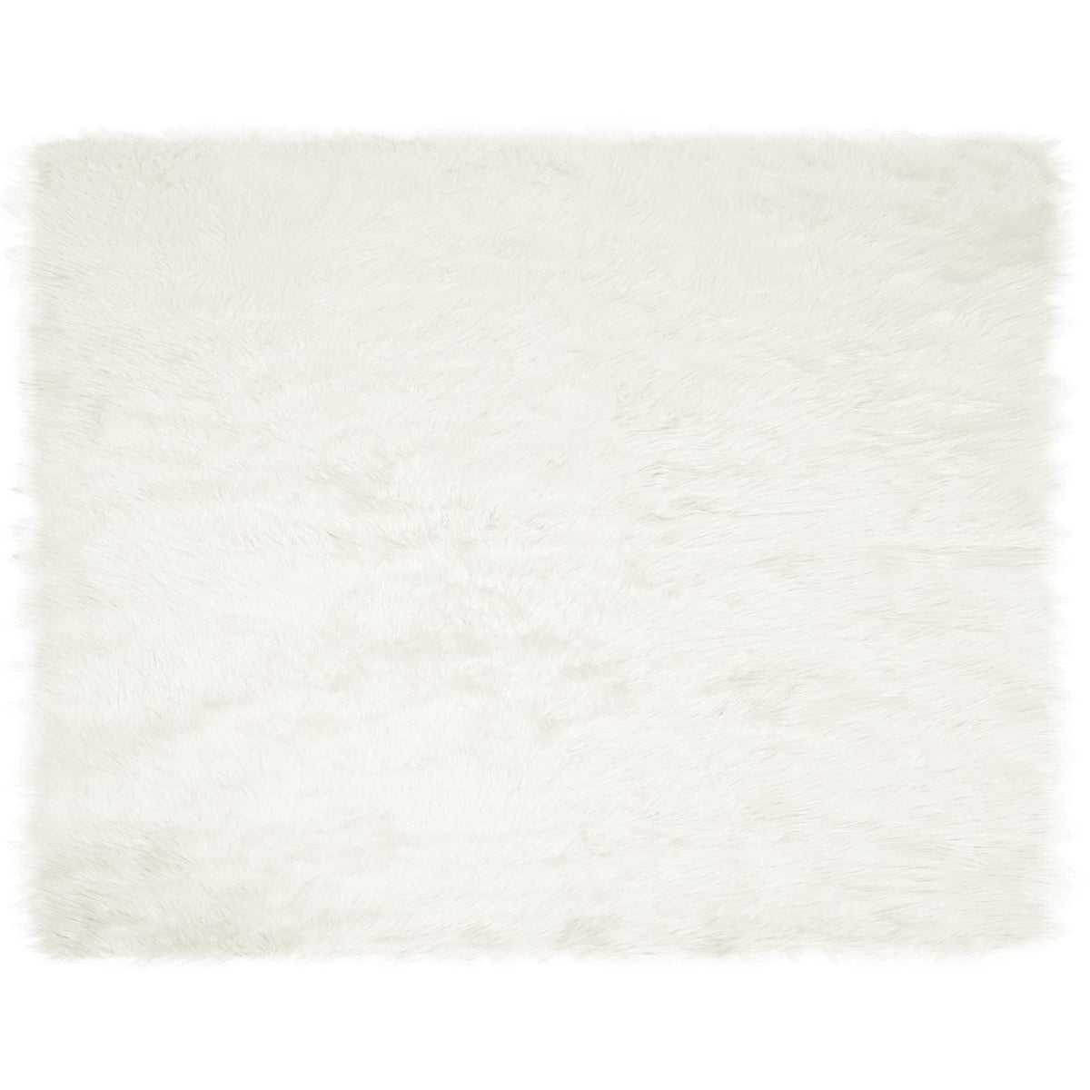 Vidaxx tapis en fausse peau de mouton tafalla blanc 200 x 280 cm polyester