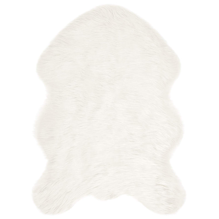 Vidaxx tapis en fausse peau de mouton tafalla blanc 60 x 90 cm polyester