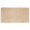 VidaXL tapis en fausse peau de mouton tafalla beige 60 x 110 cm polyester