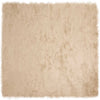 Vidaxx tapis en fausse peau de mouton tafalla beige 200 x 200 cm polyester