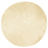 VidaXL tapis en fausse peau de mouton tafalla crème ø 200 cm polyester
