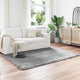 Vidaxx tapis en fausse peau de mouton tafalla gris 140 x 200 cm polyester