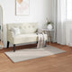 VidaXL tapis en fausse fourrure de lapin beige huileux 60 x 110 cm polyester