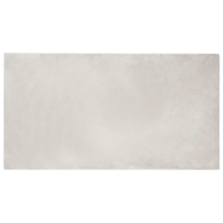 VidaXL tapis en fausse fourrure de lapin beige huileux 80 x 150 cm polyester