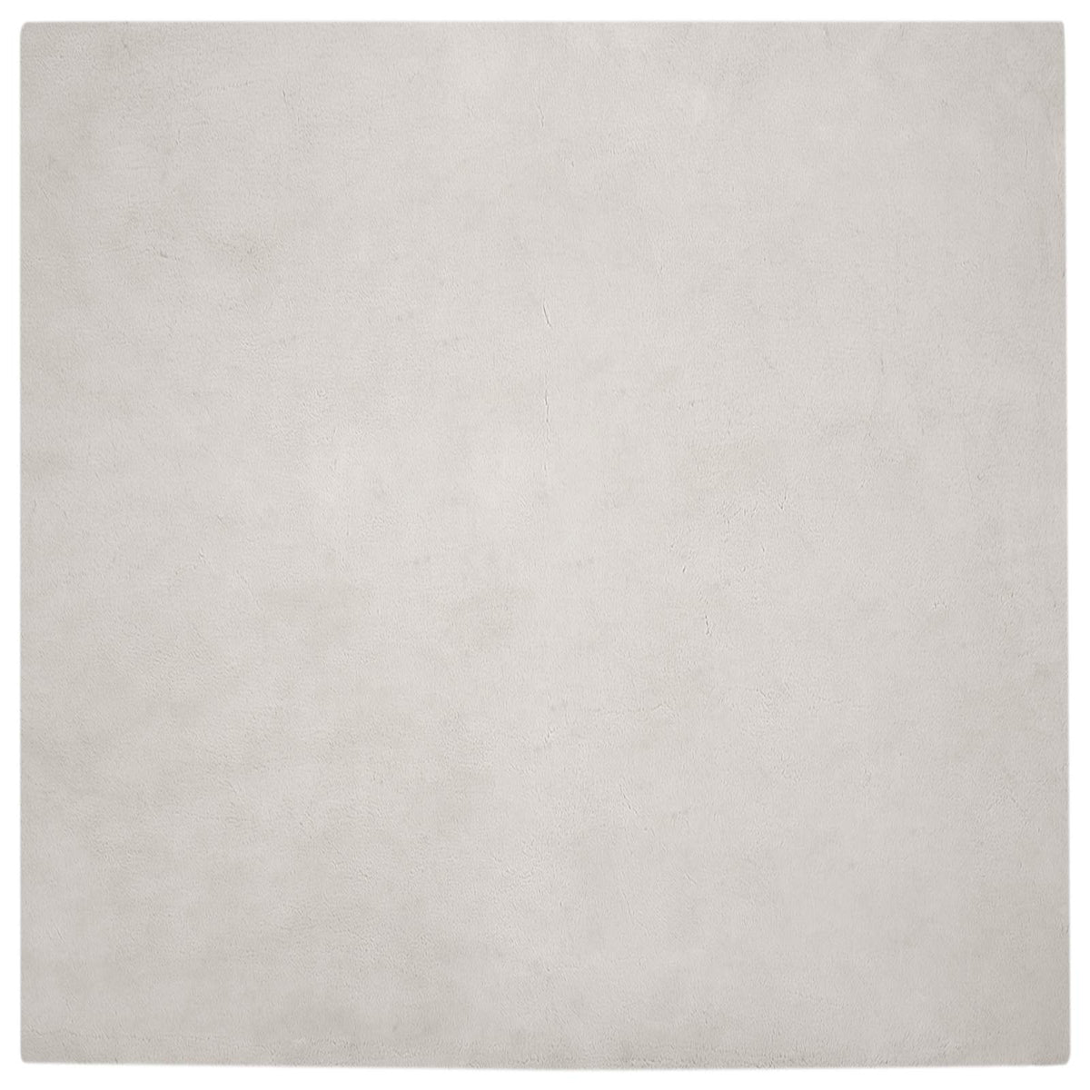 VidaXL tapis en fausse fourrure de lapin beige huileux 200 x 200 cm polyester