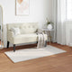 VidaXL tapis en fausse fourrure de lapin crème huileuse 80 x 150 cm polyester