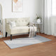 VidaXL tapis en fausse fourrure de lapin gris huile 80 x 150 cm polyester