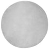 VidaXL tapis en fausse fourrure de lapin gris pétrole ø 160 cm polyester
