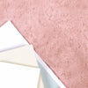VidaXL tapis en fausse fourrure de lapin rose huile 80 x 200 cm polyester