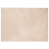 VidaXL tapis en fausse fourrure de lapin taupe huileux 200 x 280 cm polyester