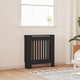 Vidaxx cache radiateur noir 78 x 19 x 81,5cm bois d'ingénierie