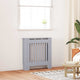 Vidaxx cache radiateur gris 78 x 19 x 81,5cm bois d'ingénierie