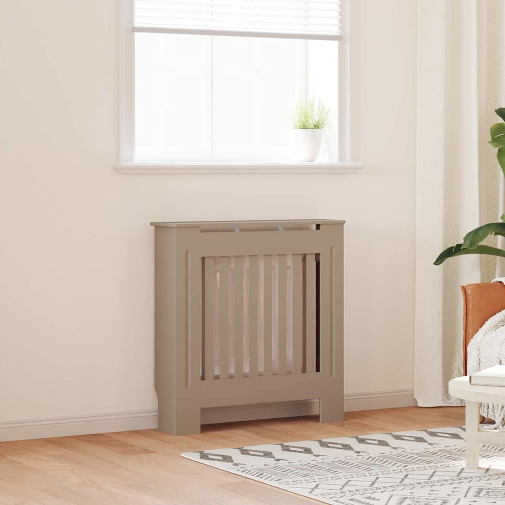 Vidaxx cache radiateur marron 78 x 19 x 81,5cm bois d'ingénierie