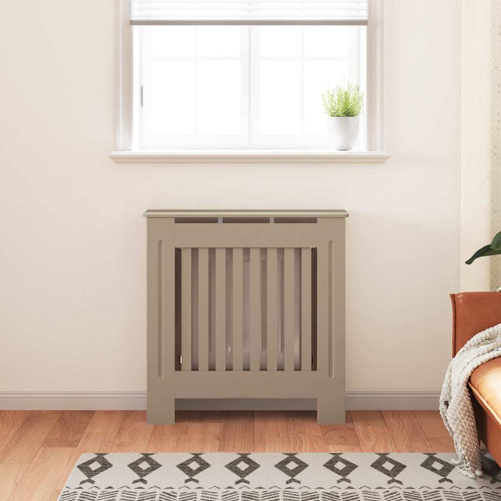 Vidaxx cache radiateur marron 78 x 19 x 81,5cm bois d'ingénierie