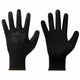 VidaXL gants de travail 24 pcs noir 8 m polyester