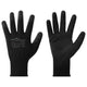 Vidaxl gants de travail 24 pcs noir 10 xl polyester