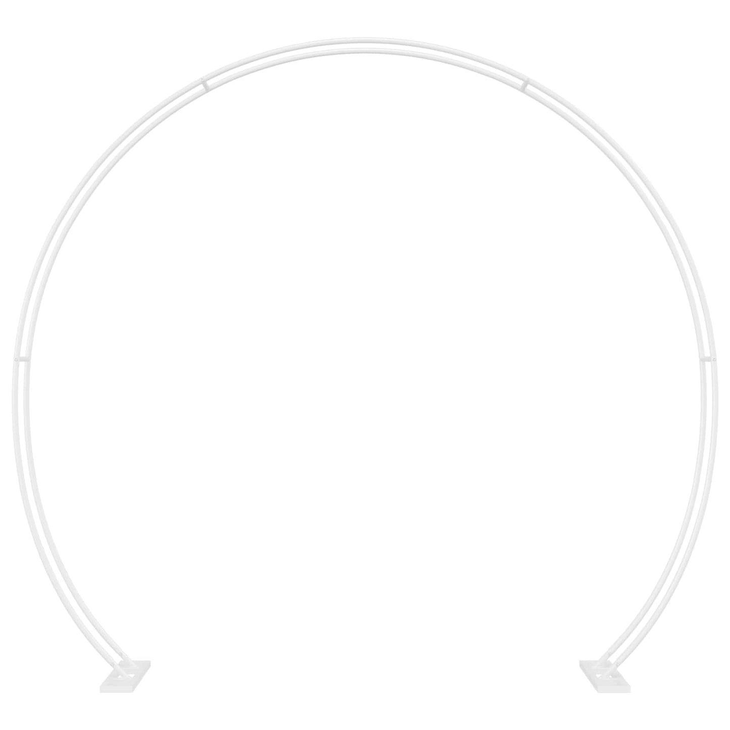 Vidaxx arche de mariage blanc 223 x 45 x 201 cm acier