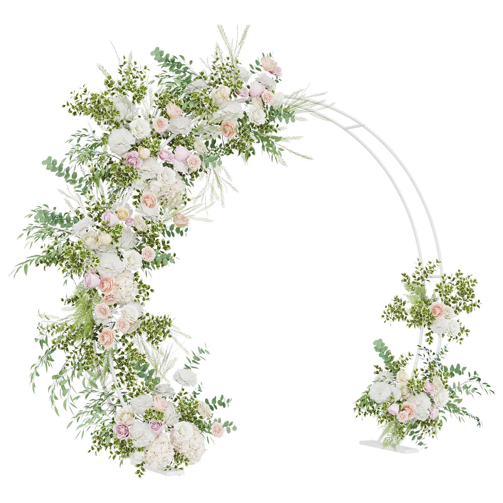 Vidaxx arche de mariage blanc 223 x 45 x 201 cm acier