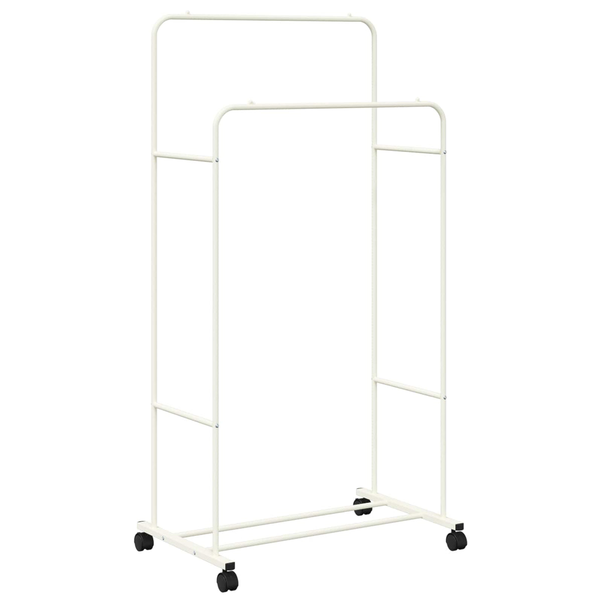 Vidaxx portant à vêtements uni blanc 80 x 53 x 156 cm