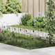 Vidaxl treillis de clôture de jardin noir 307 x 54,5 x 0,3 cm