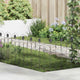 Vidaxl treillis de clôture de jardin noir 305,5 x 55,5 x 0,3 cm