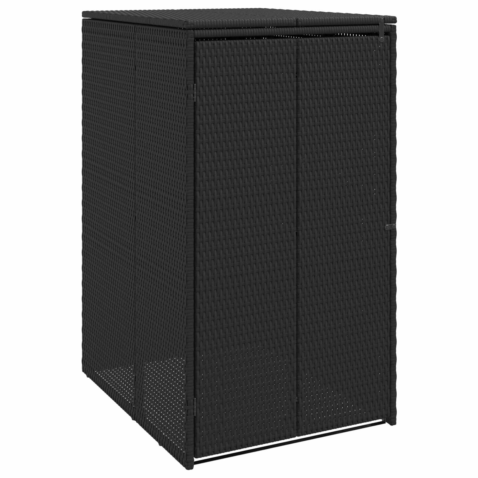 Vidaxx poubelle noir 65 x 80 x 115 cm polyéthylène