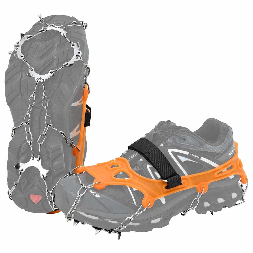 VidaXL pinces à glace pour chaussures orange l