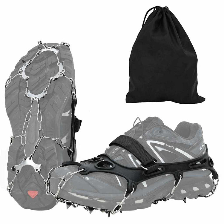 VidaXL pinces à glace pour chaussures noir l