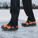 VidaXL pinces à glace pour chaussures orange xl