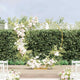 Vidaxx bordure de mariage or 195 x 35 x 211 cm acier