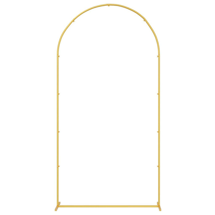 Vidaxx bordure de mariage or 100 x 39 x 200 cm acier