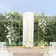 VidaXL bordure de mariage 3 pcs acier doré