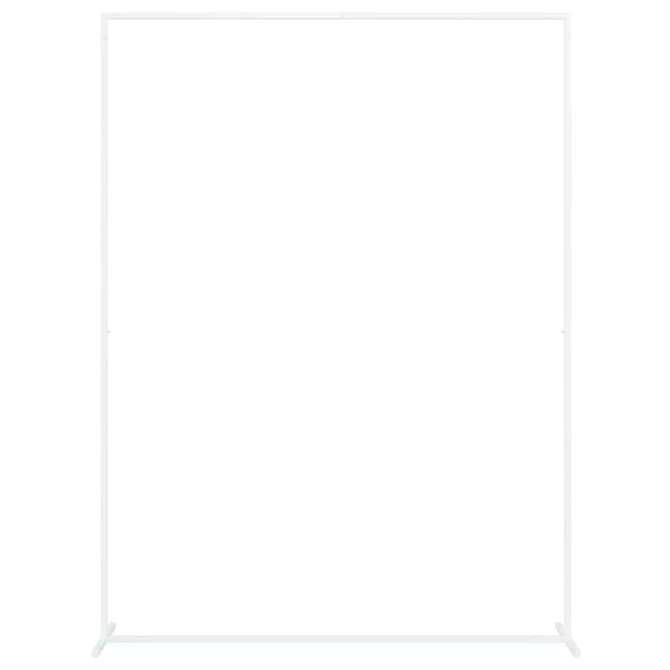 VidaXL bord de mariage blanc 150 x 49,5 x 200 cm acier