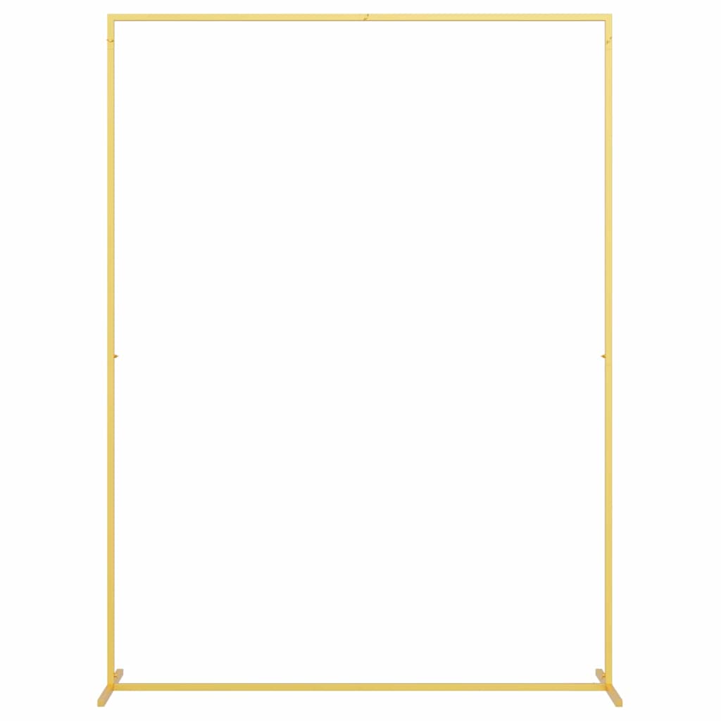 Vidaxx bordure de mariage or 150 x 49,5 x 200 cm acier