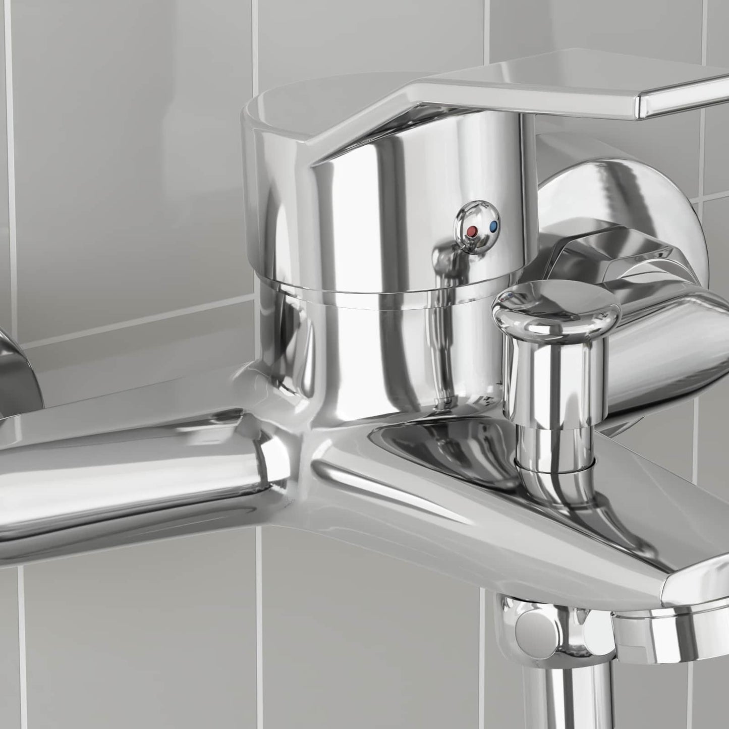 Vidaxx mitigeur de douche chromé g 1 2 pouces