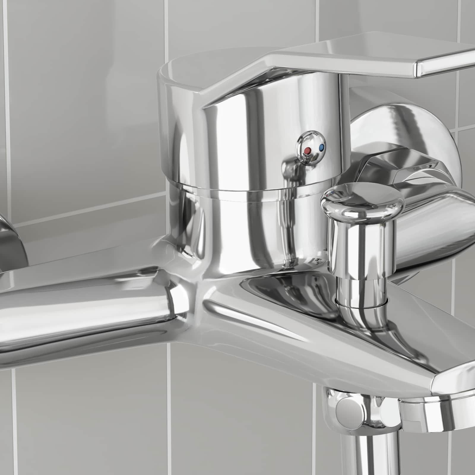 Vidaxx mitigeur de douche chromé g 1 2 pouces